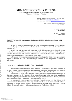 Circolare (file  473 kb) - Ministero della Difesa
