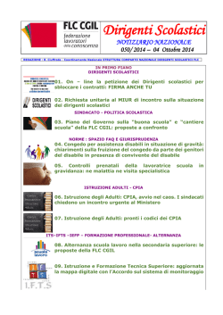 Dirigenti Scolastici - Istituto Comprensivo 6