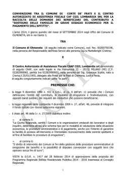 Convenzione FSGDE 2014 CGIL