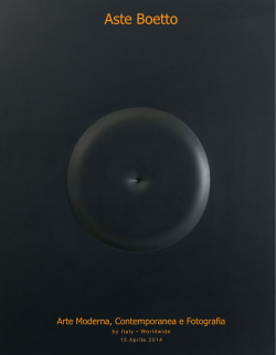 Scarica Catalogo PDF - Aste di antiquariato Boetto