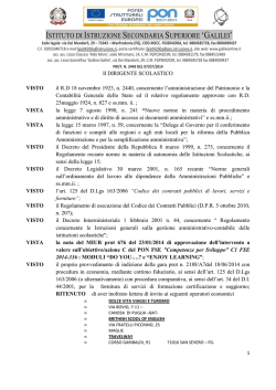 nomina commissione giudicatrice pon c1 fse 2014-336