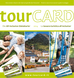 Tourcard - Ratschings