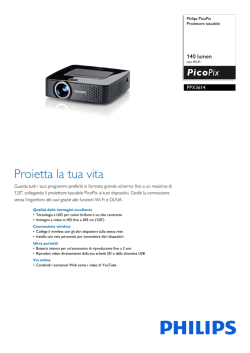PPX3614/EU Philips Proiettore tascabile