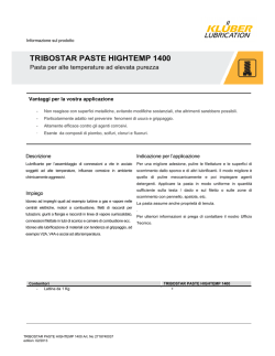 tribostar paste hightemp 1400 - Catalogo