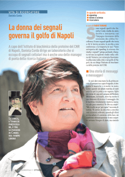 La donna dei segnali governa il golfo di Napoli A capo dell