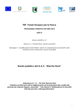 Bando Sottomisura 4.1.1.2