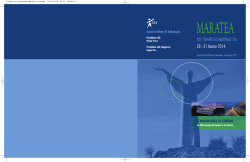 programma sia 2014 - Societ&agrave; Italiana di Andrologia