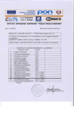 CALENDARIO C1 ENGLISH AND FUN