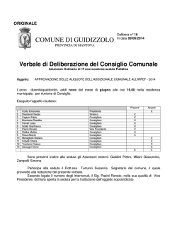 aliquote IRPEF - Comune di Guidizzolo