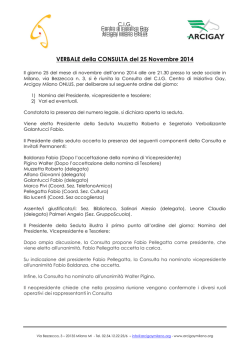 Verbale consulta 25.11.2014