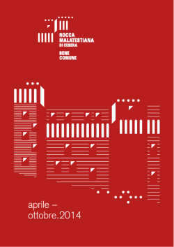 nel PDF in allegato - Rocca Malatestiana