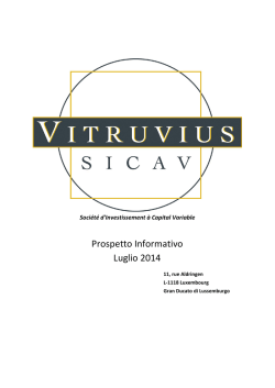Prospetto Informativo Luglio 2014