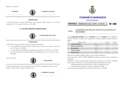 COMUNE DI MARUGGIO