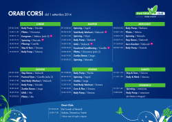 Planning Corsi 2014-2015