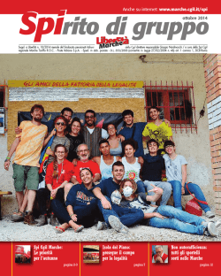 Spirito di gruppoottobre 2014