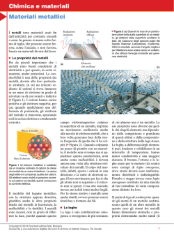 I materiali metallici - Zanichelli online per la scuola