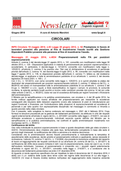 Newsletter giugno 2014 (123.72 KB)