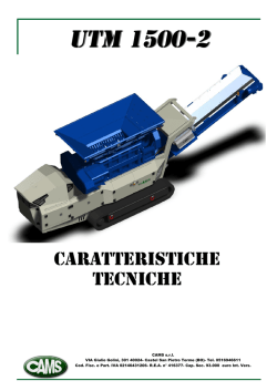 CAMS srl VIA Giulio Golini, 301 40024
