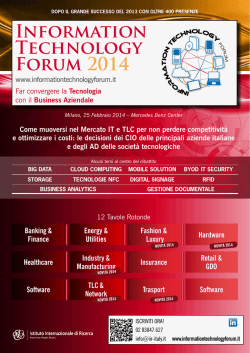 Information Technology Forum 2014