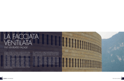 La facciata ventilata