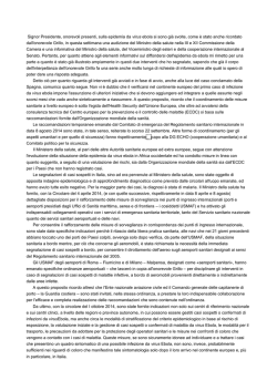 Signor Presidente, onorevoli presenti, sulla epidemia da virus ebola