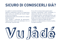 SICURO DI CONOSCERLI GI&Agrave;?