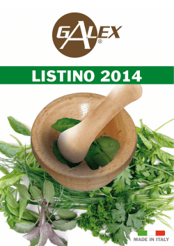 Listino 2014 - erboristeria web