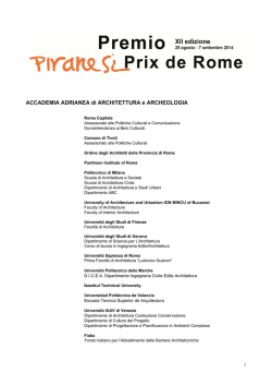 ACCADEMIA ADRIANEA di ARCHITETTURA e