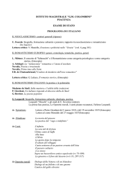 piacenza esame di stato - Liceo Statale GM Colombini