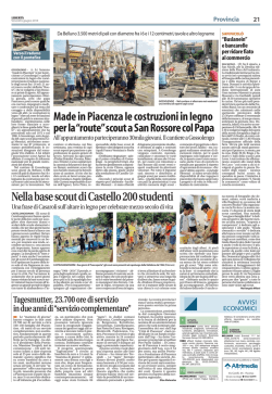 Tagesmutter, 23.700 ore di servizio in due anni di &ldquo;servizio