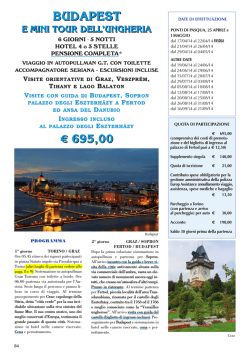 Budapest e Mini Tour Ungheria