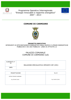 ELAB.02-RELAZIONE SPECIALISTICA IMPIANTO VRF