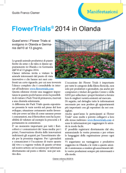 Flower Trials 2014