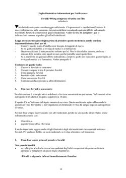 Foglio illustrativo sofosbuvir