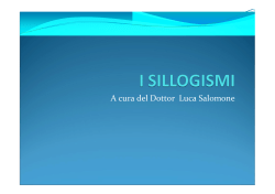 A cura del Dottor Luca Salomone