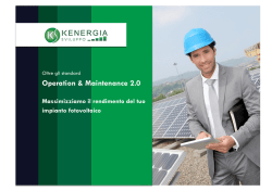 Presentazione IT - Kenergia Sviluppo