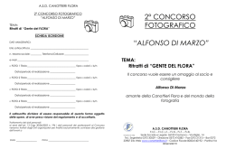 2&deg; concorso fotografico &ldquo;alfonso di marzo&rdquo;