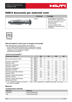 HHD-S Ancorante per materiali vuoti