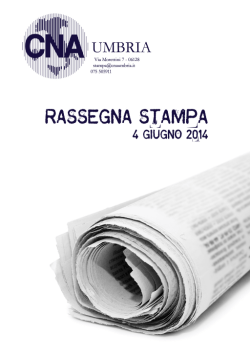 Rassegna stampa 4 giugno 2014