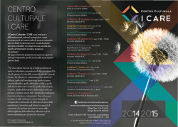 Iniziative Centro I Care