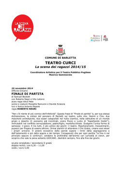 Teatro Ragazzi - Comune di Barletta