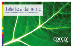 Brochure Teleriscaldamento