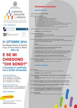 Programma - Gruppo CRC