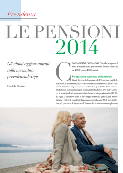 Previdenza - Manageritalia