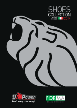 Listino Catalogo U Power in PDF - Gilet, Giubbotti e abiti da lavoro
