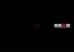 Scarica il catalogo Saxe