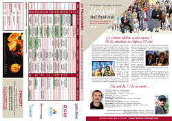 la notizie 1 - Festival du Film Italien de Villerupt