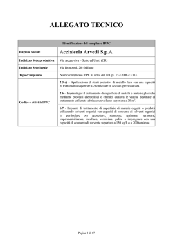 aia arvedi allegato AT_Arvedi_AreeNord_2014_DEF