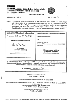 Delibera 424-2013 incarico Avv. Gentile Alletto