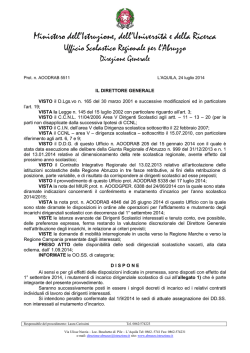 Legge - CISL Scuola Pescara